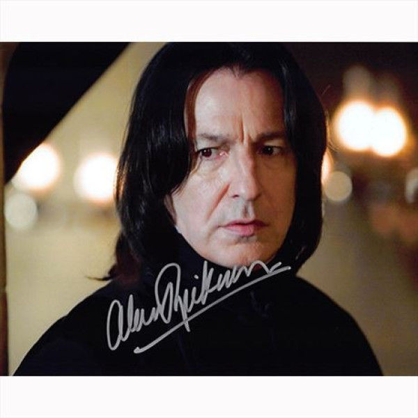 Autografo Alan Rickman 2 - Harry Potter Foto 20x25
