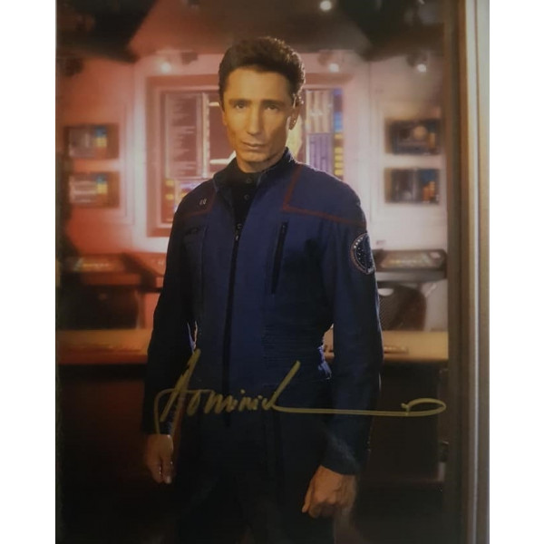 Autografo Dominic Keating Star Trek Enterprise 3 Foto 20x25