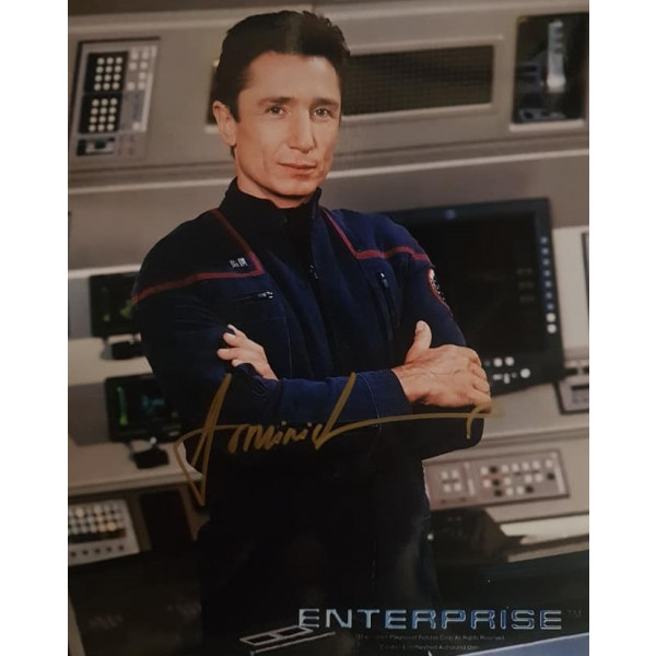 Autografo Dominic Keating Star Trek Enterprise 4 Foto 20x25