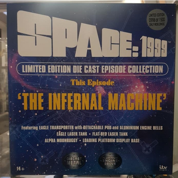 SPACE 1999 EAGLE INFERNAL MACHINE DIECAST SET REPLICA SIXTEEN 12