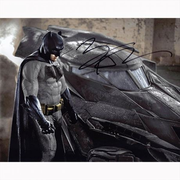 Autografo Ben Affleck - Batman v Superman Foto 20x25