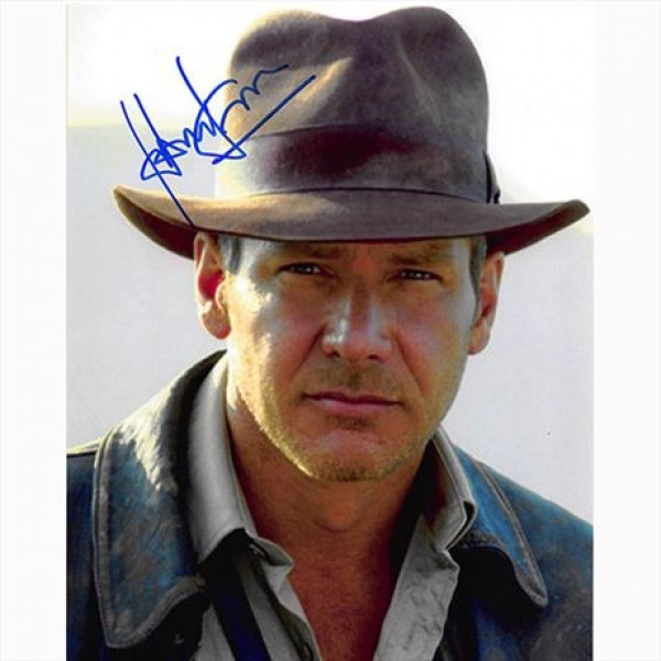 Autografo Harrison Ford - Indiana Jones 6 Foto 20x25