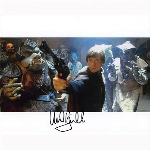 Autografo Mark Hamill - Star Wars Foto 20x25