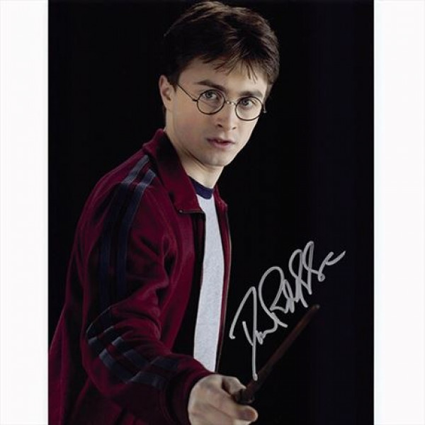Autografo Daniel Radcliffe - Harry Potter Foto 20x25