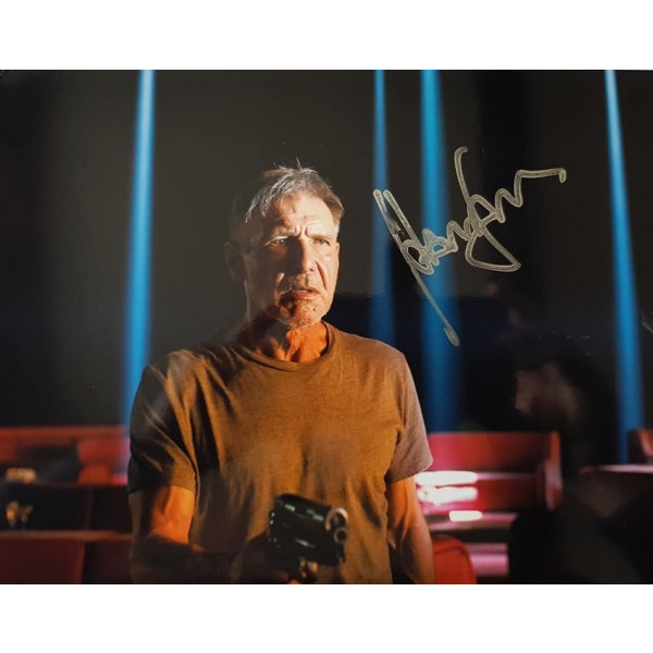 Autografo Harrison Ford -3- Blade Runner 2049 Foto 20x25