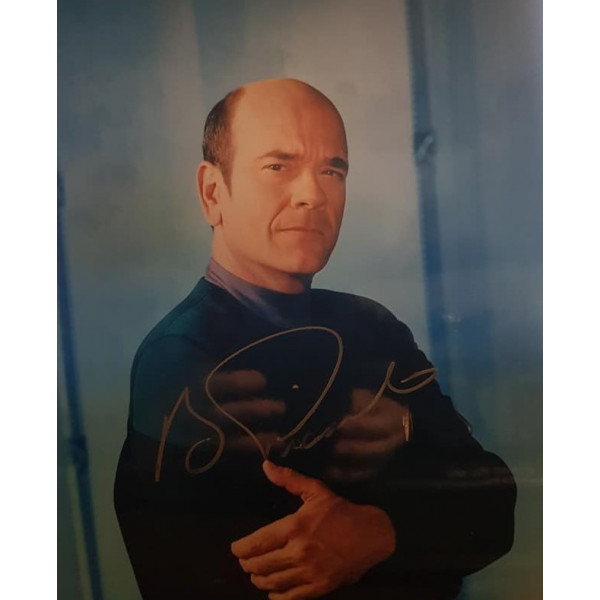Autografo Robert Picardo Star Trek Voyager 10 Foto 20x25  