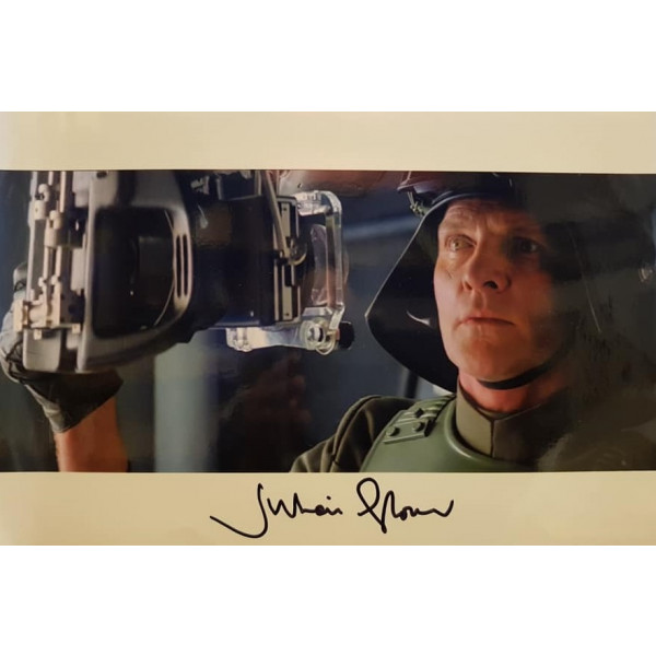 Autografo Julian Glover Star Wars Foto 20x30