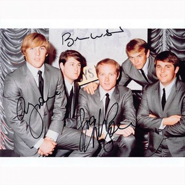 Autografo The Beach Boys Foto 20x25