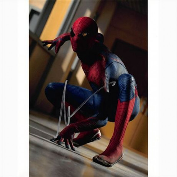 Autografo Andrew Garfield Spiderman Foto 20X25