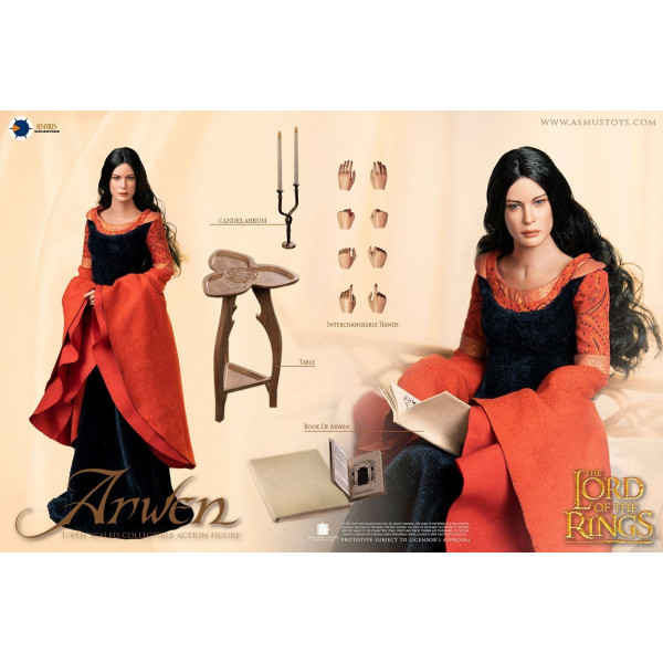 Lord of the Rings Liv Tyler ARWEN Death Frock Action Figure 1/6 Asmus Sideshow