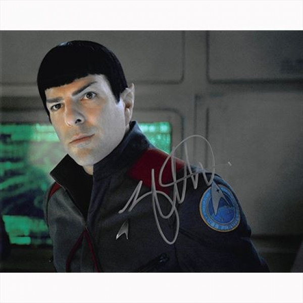 Autografo Zachary Quinto - Star Trek Foto 20x25
