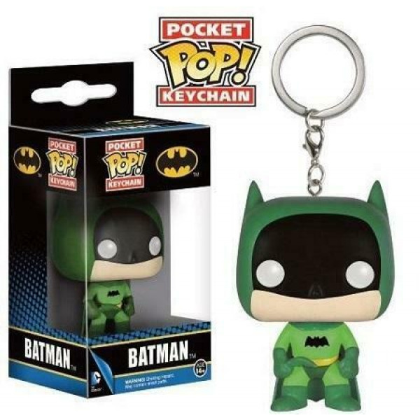 Funko Pocket POP! Keychain Portachiavi Batman 75th Batman Green