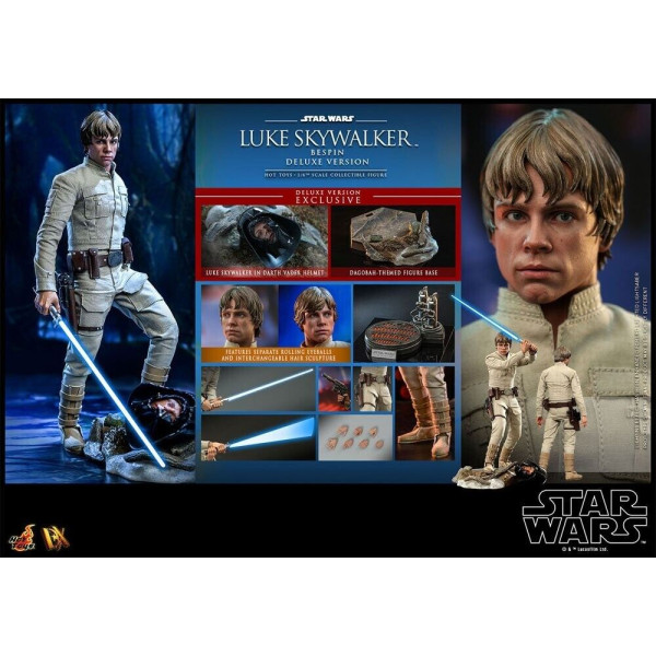 Star Wars Episode V Luke Skywalker Bespin DX25 Deluxe Ver 1/6 28 cm Hot Toys