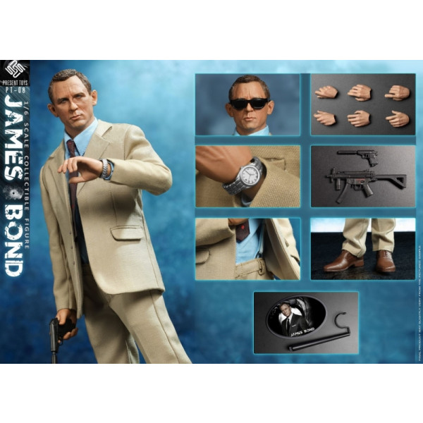 Agent 007 - James Bond 1/6