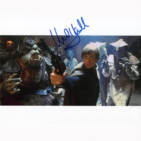 Autografo Mark Hamill - Star Wars 5 Foto 20x25