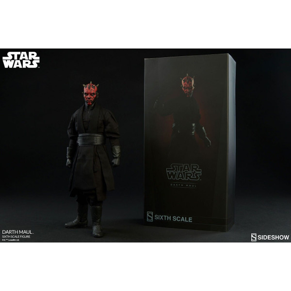 Sideshow Star Wars 'Darth Maul Duel On Naboo' 1:6 Scale 12 inch EXCLUSIVE