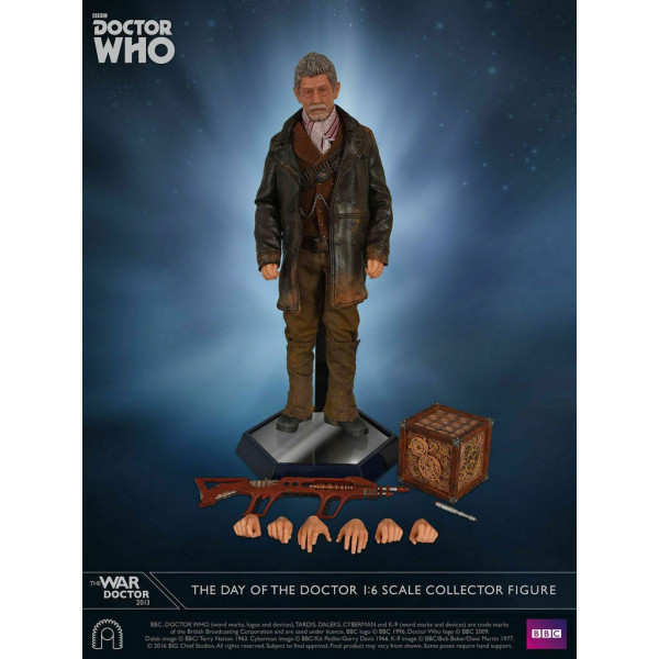 DOCTOR WHO: the WAR DOCTOR 1/6 Action Figure 12″ BIG CHIEF STUDIOS