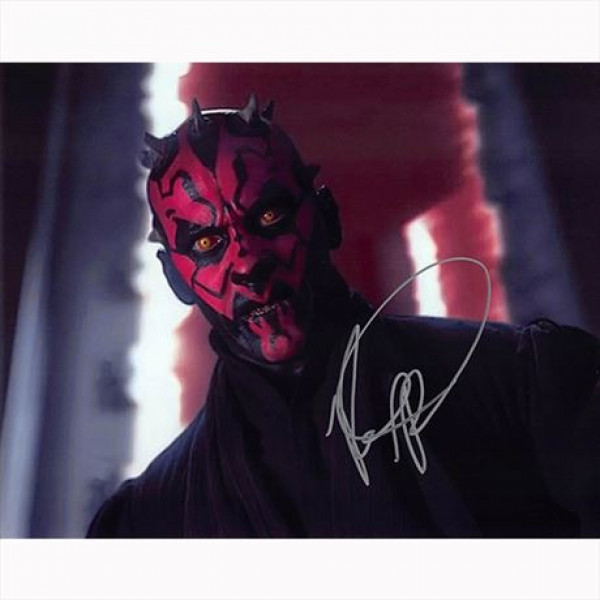 Autografo Ray Park - Star Wars Foto 20x25