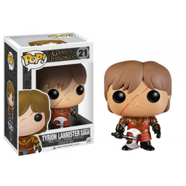 Funko Pop! Game of Thrones Tyrion Lannister with Scar in Battle Armour