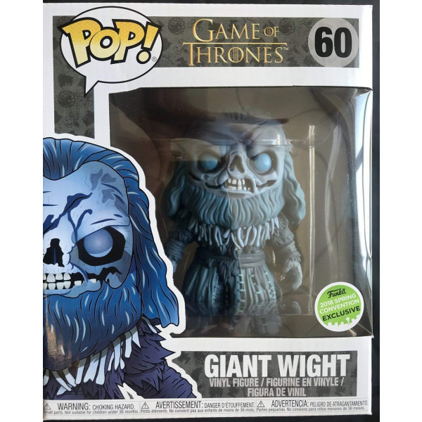 Funko Pop! Game of Thrones: Giant Wight #60 Exclusive 2018 Spring Convention