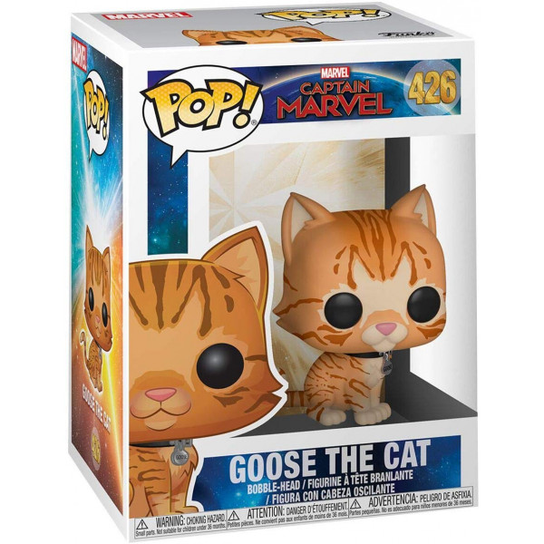 Funko-Pop Marvel CAPITANO Marvel-OCA il Gatto in scatola Nuovo di Zecca 
