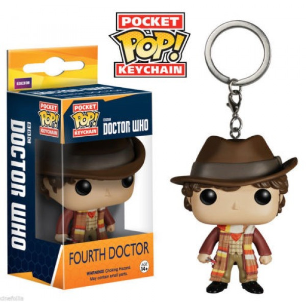 Funko Pocket Pop! Keychain Portachiavi Doctor Who Fourth Doctor
