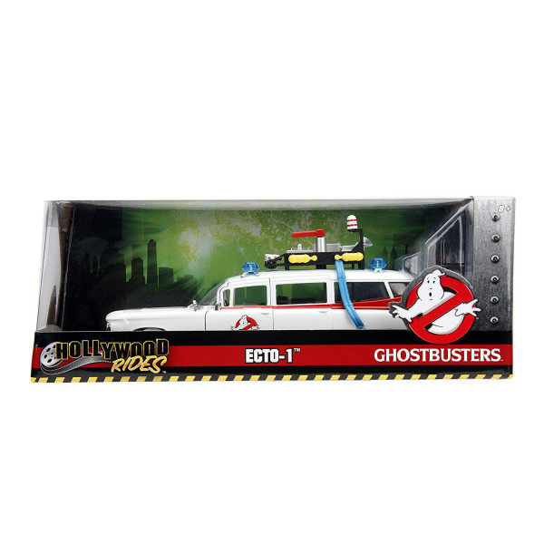 Hollywood Rides: Ghostbusters Ecto-1 Metals Die Cast