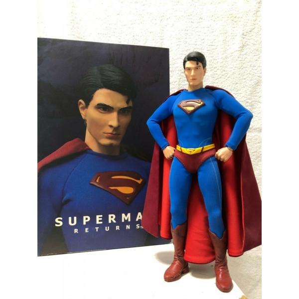 HOTTOYS - 1/6 SUPERMAN RETURNS - BR. ROUTH - MMS14 MOVIE MASTERPIECE - DC COMICS