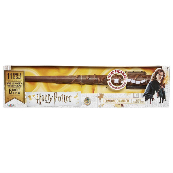 Harry Potter-Hermione Wizard Training Wand Toy - 11 Incantesimi!