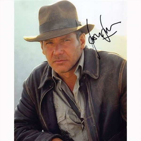 Autografo Harrison Ford - Indiana Jones Foto 20x25