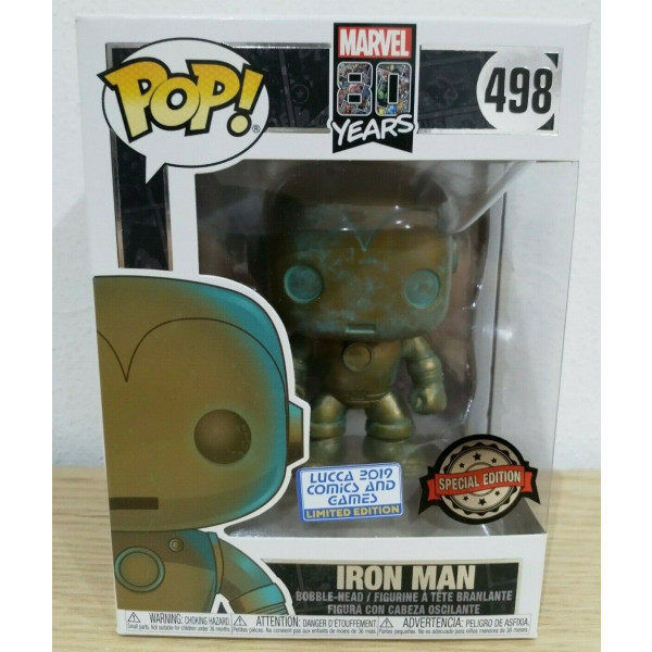 Funko POP! Marvel 80th Anniversary - Iron Man - Lucca Exclusive