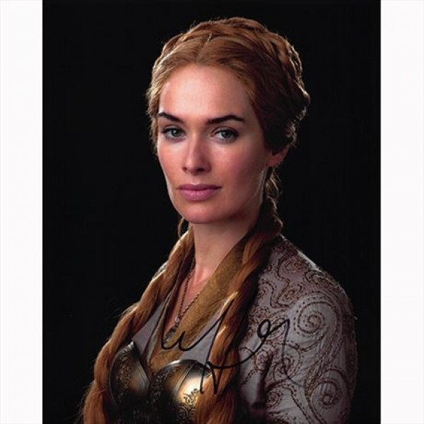 Autografo Lena Headey - Game of Thrones -Trono di Spade Foto 20x25