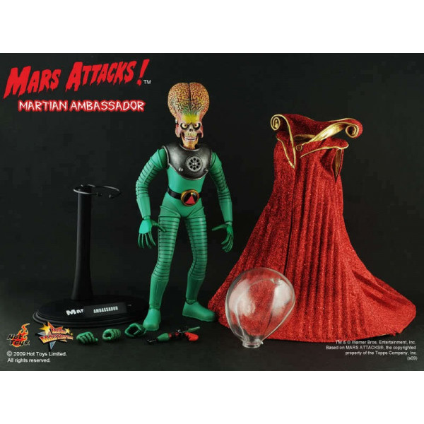Hot Toys 1/6 Mars Attack Martian Ambassador mms108