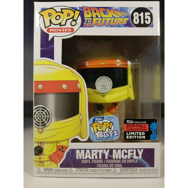 FUNKO POP! MARTY MCFLY N° 815 EXCLUSIVE NYCC 2019 BACK TO THE FUTURE