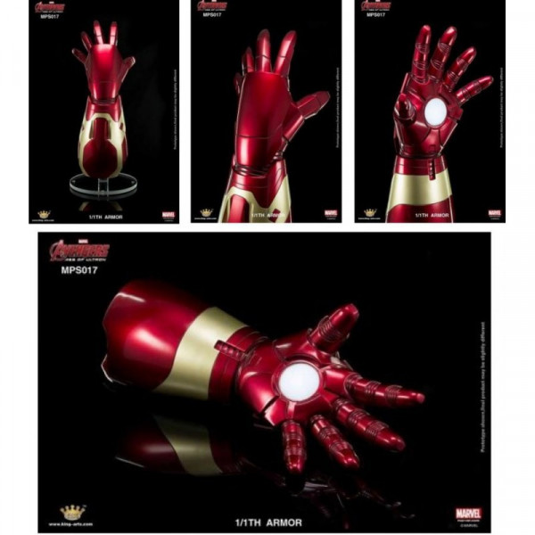 King Arts MPS017 Movie Prop Series IRON MAN MARK 43 Armor 1/1 Scale INSTOCK