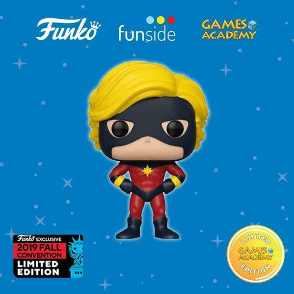 FUNKO POP! CAPTAIN MARVEL MAR-VELL #526 2019 FALL NYCC CONVENTION games accademy