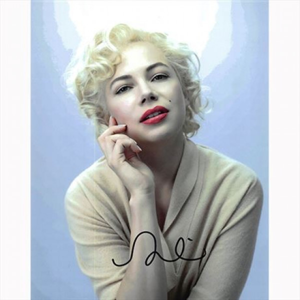 Autografo Michelle Williams - My Week with Marilyn Foto 20x25