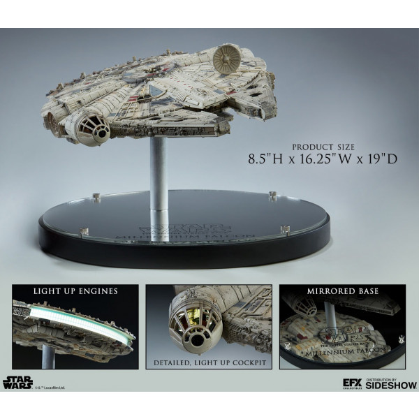 Star Wars Millennium Falcon Replica in scala di EFX