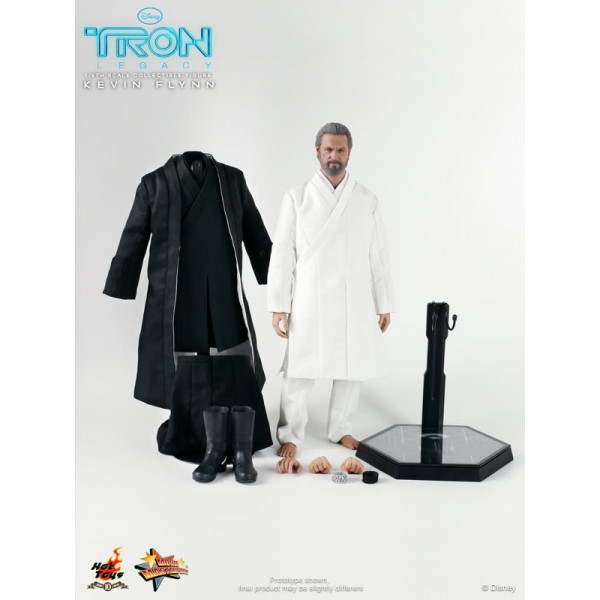 Hot Toys MMS 144 Tron : Legacy – Kevin Flynn damage