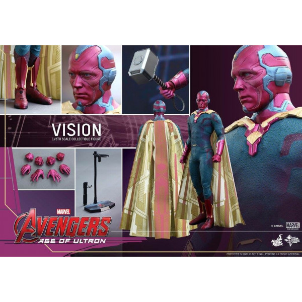 HOT TOYS MMS 296 AVENGERS: AGE OF ULTRON – VISIONE