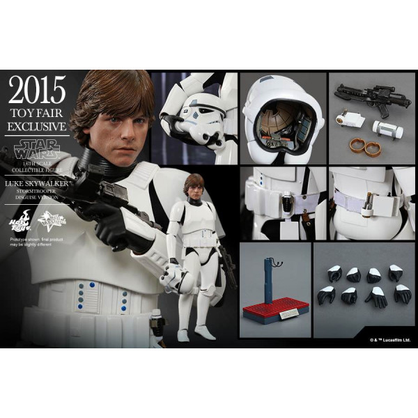 Hot Toys MMS 304 Star Wars IV – Luke Skywalker (Stormtrooper Disguise)