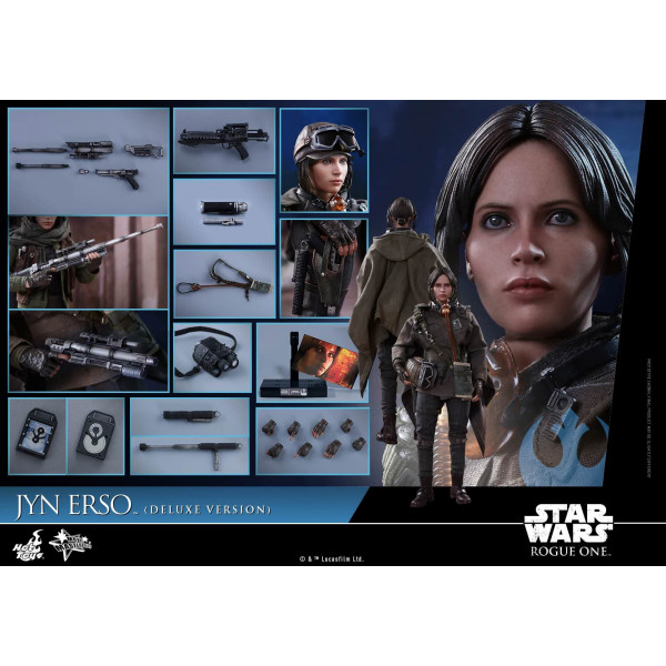 HOT TOYS MMS 405 STAR WARS: ROGUE ONE – JYN ERSO (VERSIONE DELUXE)