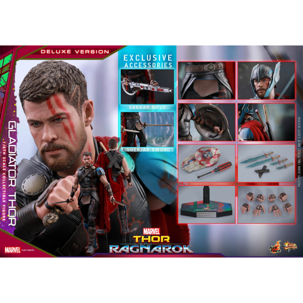Hot Toys MMS 445 Thor : Ragnarok – Gladiator Thor