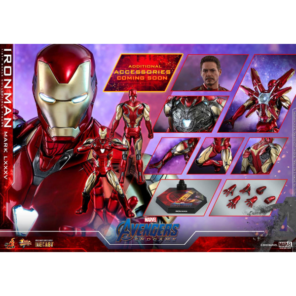 Hot Toys MMS 528 D30 Avengers : Endgame – Iron Man Mark LXXXV
