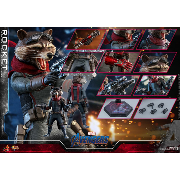 Hot Toys MMS 548 Avengers : Endgame – Rocket