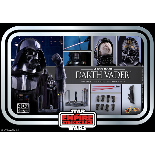 Hot Toys MMS 572 Star Wars V : TESB – Darth Vader (40th Anniv)