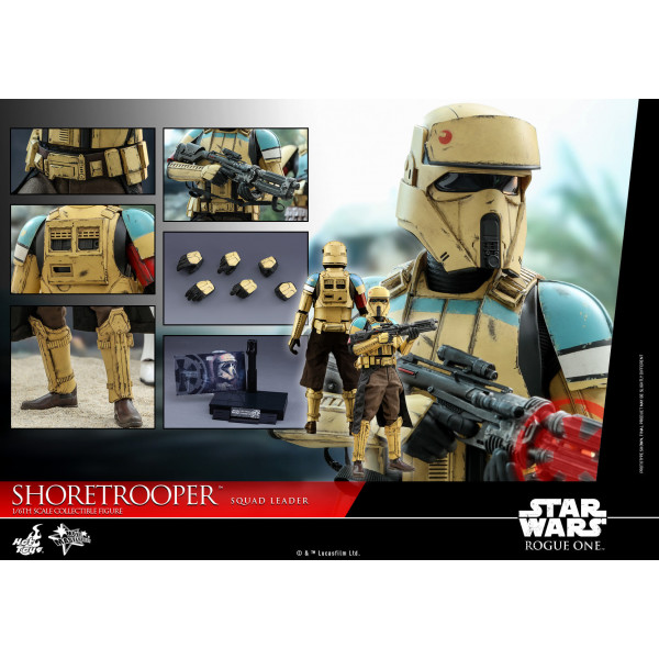 HOT TOYS MMS 592 STAR WARS: ROGUE ONE - SHORETROOPER SQUAD LEADER