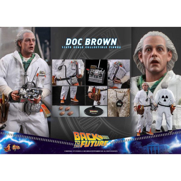 PREORDINE Hot Toys MMS 609 Back To The Future – Doc Brown
