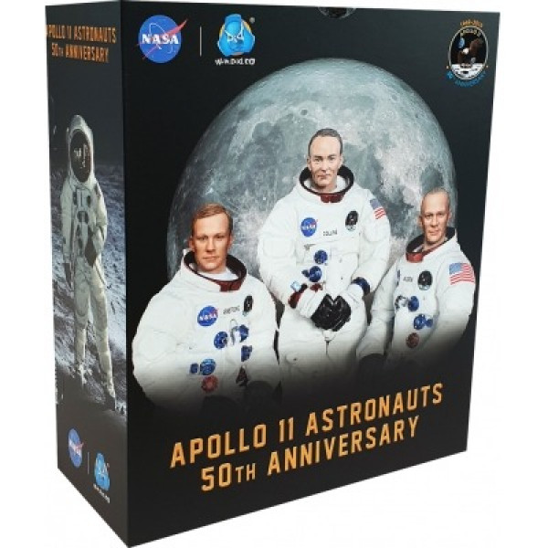Apollo 11 50th Anniversary - Lunar Module Pilot Buzz Aldrin -Commander Neil Amstrong- Command Module Pilot Michael Collins