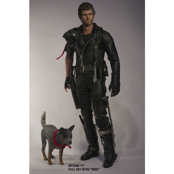 Scott Pettersen Mad Max + Dog  23#45 Mel Gibson Full Figure Set 1/6 from JP Deluxe 